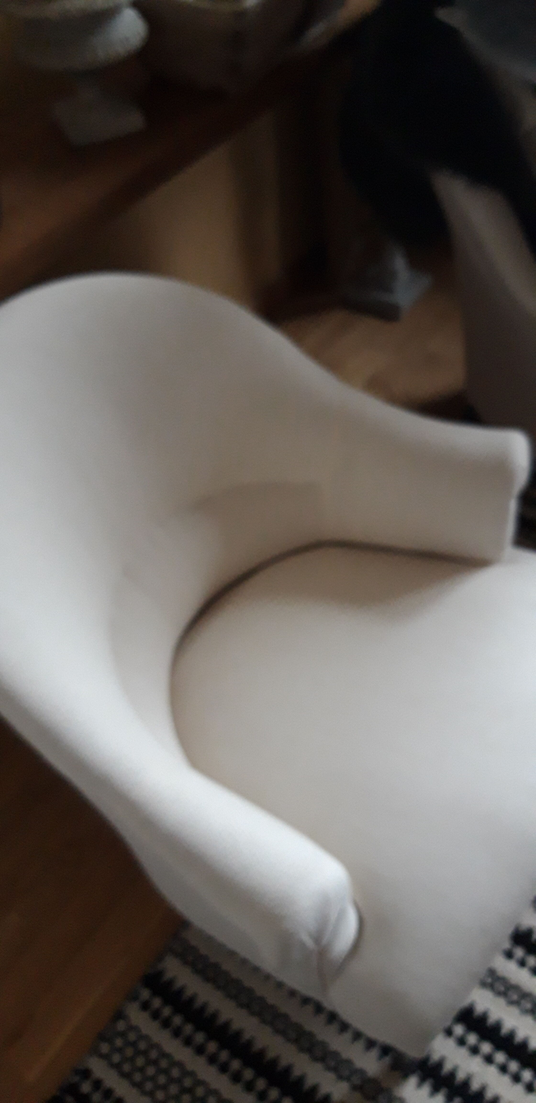 Pair of washed hemp canvas armchairs