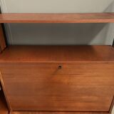 Free standing wall unit teak 1960s