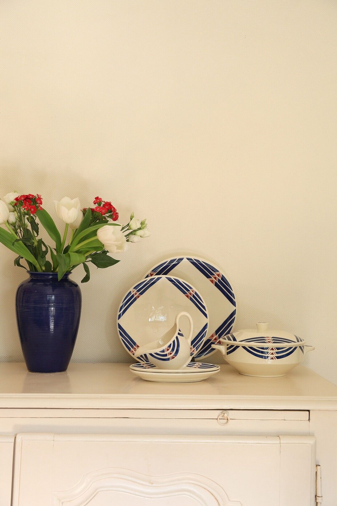 Badonviller hollow dish Stella pattern