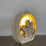 Arsène Galisson stone lamp