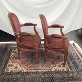 2 fauteuil style Louis XVI