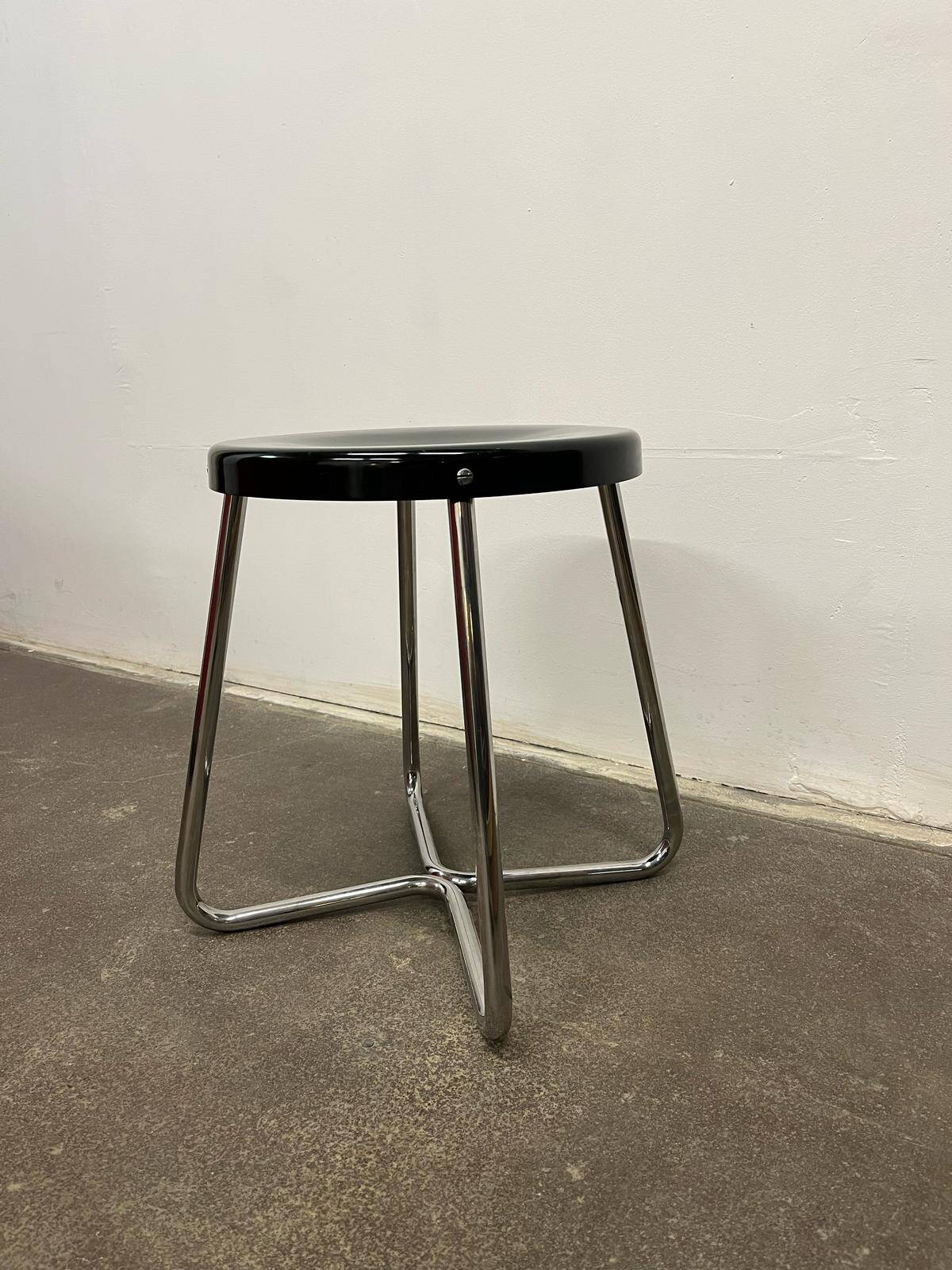 Tubular Stool With Bakelite Seat