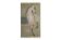 Painted canvas depicting a side view of an Indian horse. Contemporary work.