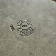 Antique round tin candy box