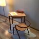 School set MCA 300 armchair and MCA 322 desk by Jacques Hitier, 1950's