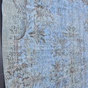 Blue Vintage Oushak Carpet sku 1922