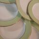 12 antique soup plates from L'Amandinoise