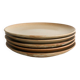 Stoneware dinner plates