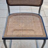 Chaise Marcel Breuer en bois et cannage, 1970