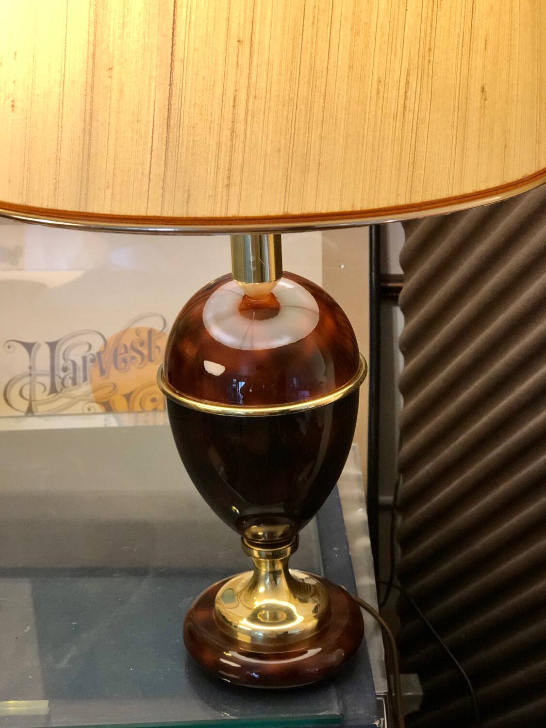 Beautiful brass lamp base