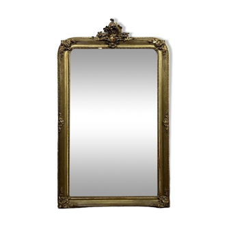 Golden mirror Napoleon III period circa 1850