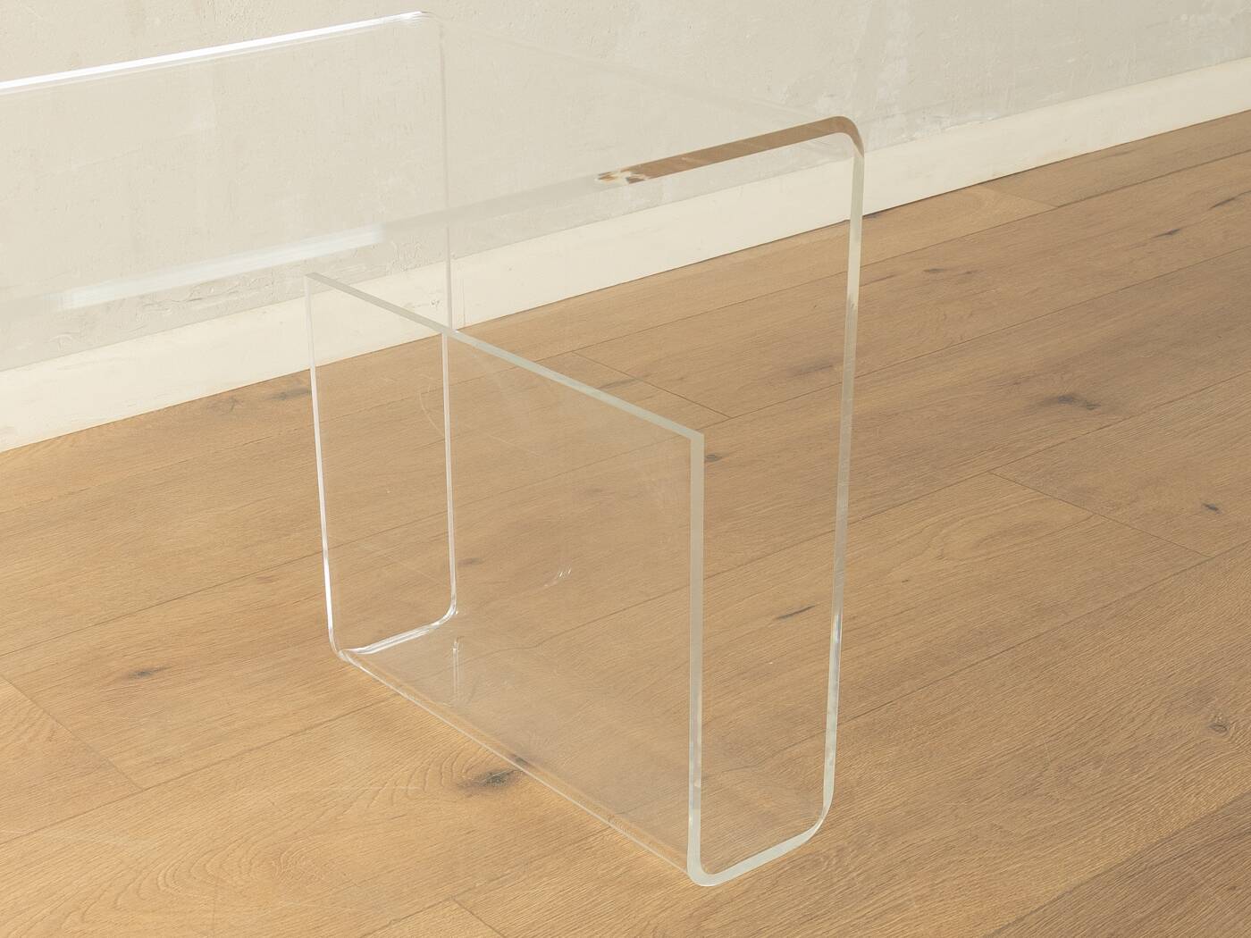 1960s Magazine rack, acrylic