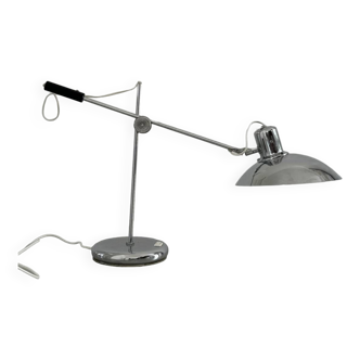 Pendulum lamp, space age design André Lavigne, Aluminor edition, France 1960