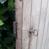 Wooden barn cellar or outbuilding door