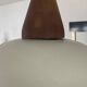 Louis Kalff 60s pendant light in teak and opaline