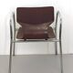 Set of Six Curved Beech Desk Chairs by Pagholz Flötotto with Armrests, Germ