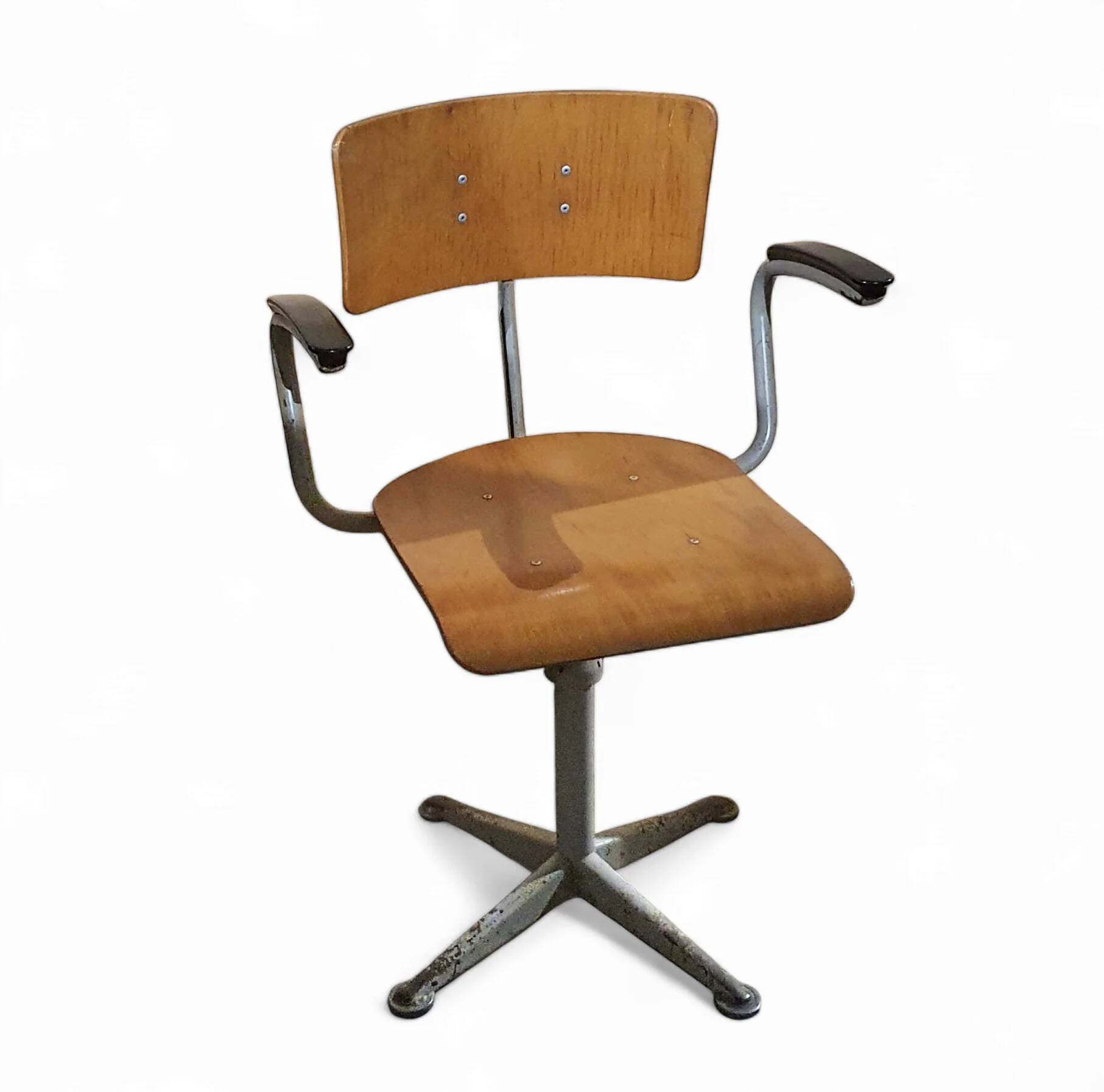 Friso Kramer for Ahrend Cirkel studio chair with arms / 1960s