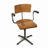 Friso Kramer for Ahrend Cirkel studio chair with arms / 1960s