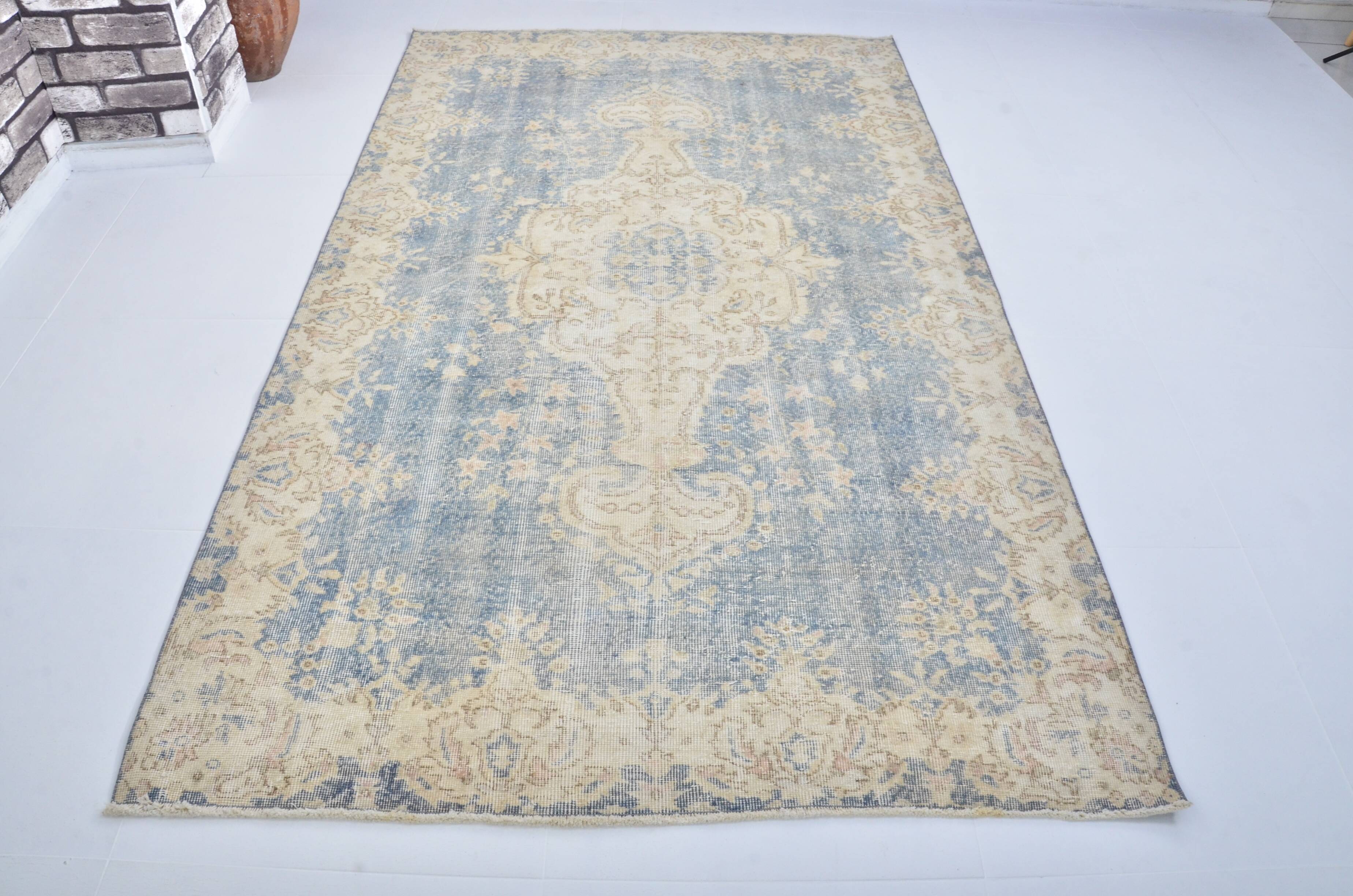 Tapis vintage turc Oushak sku 3091