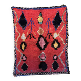 Moroccan red carpet - 152 x 193 cm
