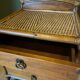 Commode rotin osier