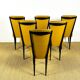 Ensemble de 6 chaises Art déco, France, 1940