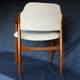 Set de 3 fauteuils d'Arne Vodder teck et bouclette