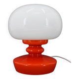 1970s Stepan Tabery Opaline Glass Table Lamp, Czechoslovakia