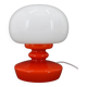 1970s Stepan Tabery Opaline Glass Table Lamp, Czechoslovakia