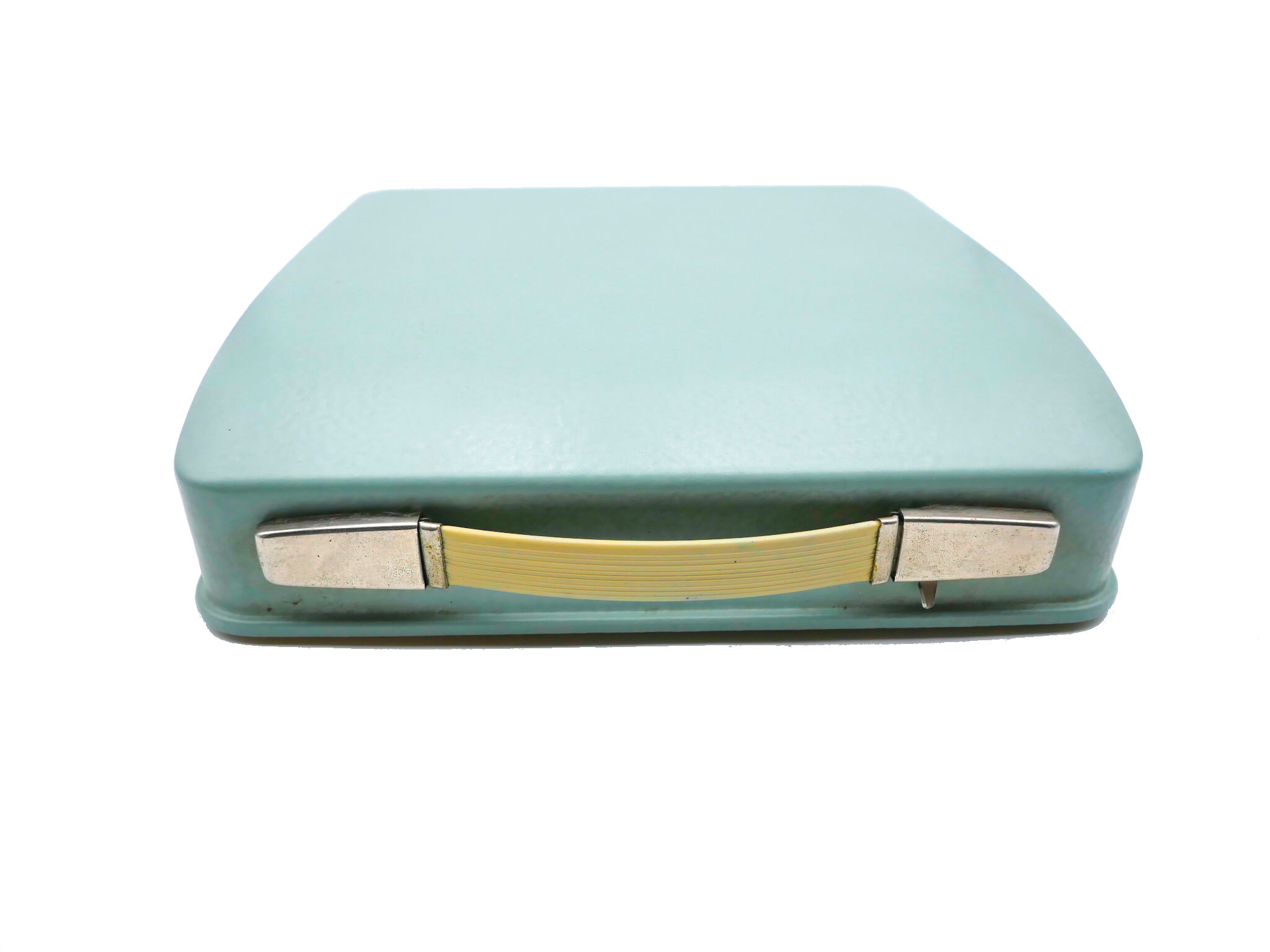 Green lime leaf typewriter hermes
