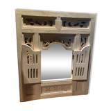 Mirror with colonial style shutters 60x70cm