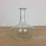 Vase soliflore en verre bullé de Biot