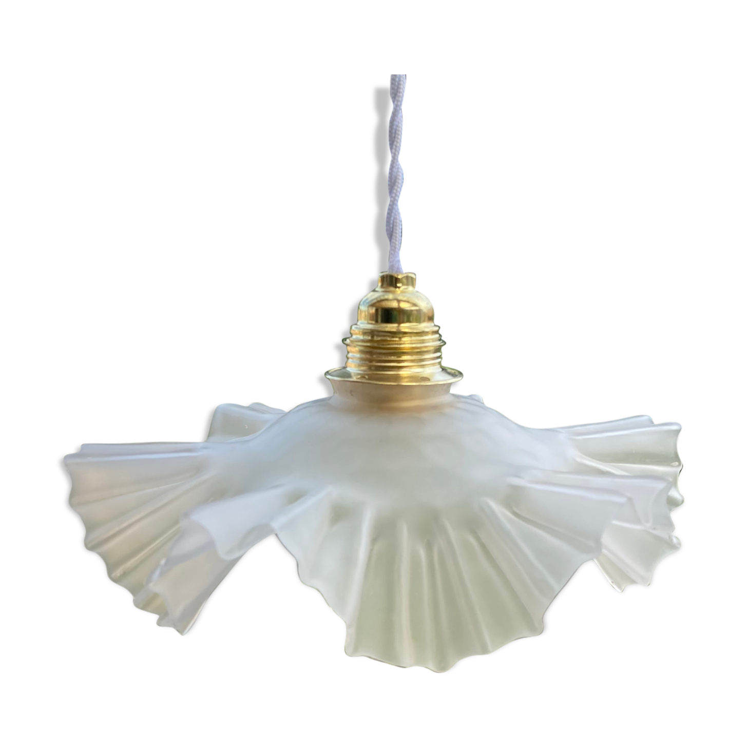 Suspension opaline flower