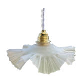 Suspension opaline fleur