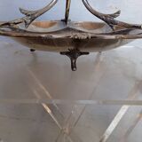 St Louis XV silver metal servant display - 2 hallmarks