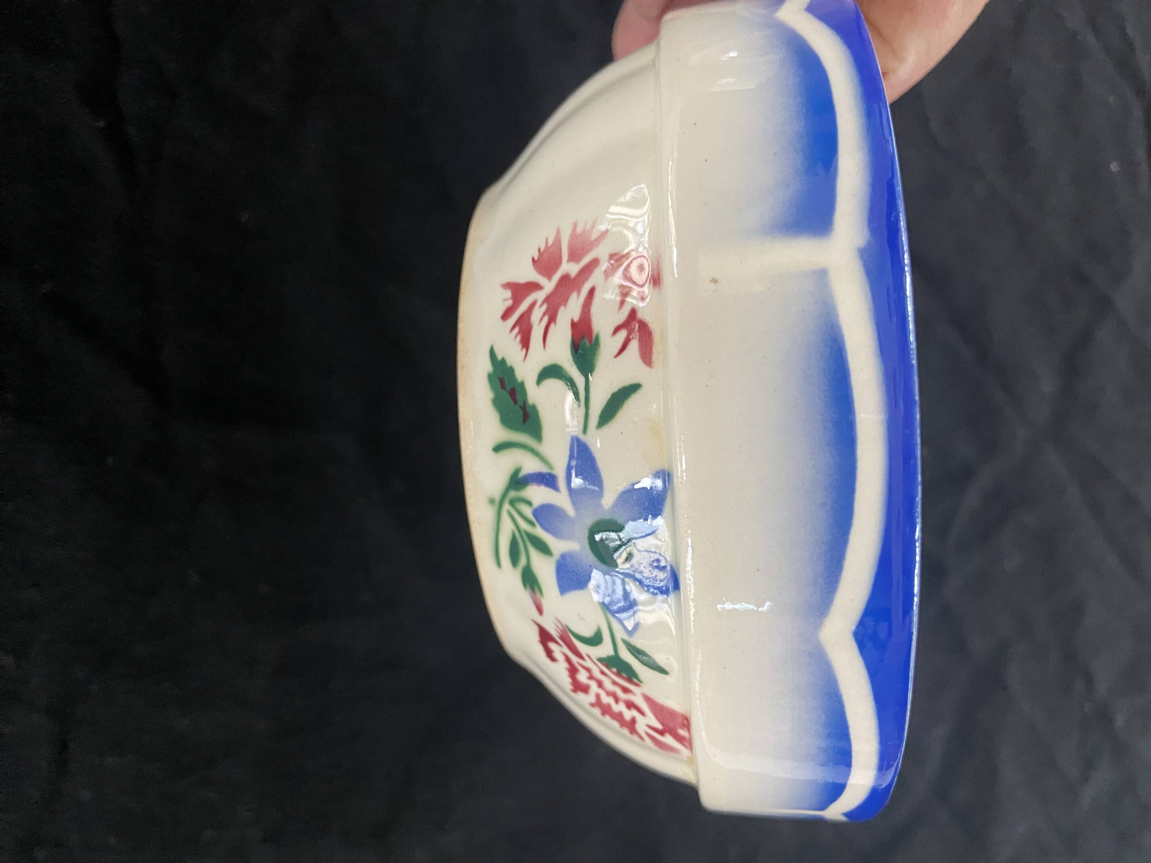 Set of 6 Digoin Sarreguemines "Elorn" salad bowls