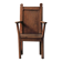 Peasant armchair in solid oak, France, 19th century