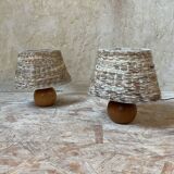 Paire de lampes de chevet