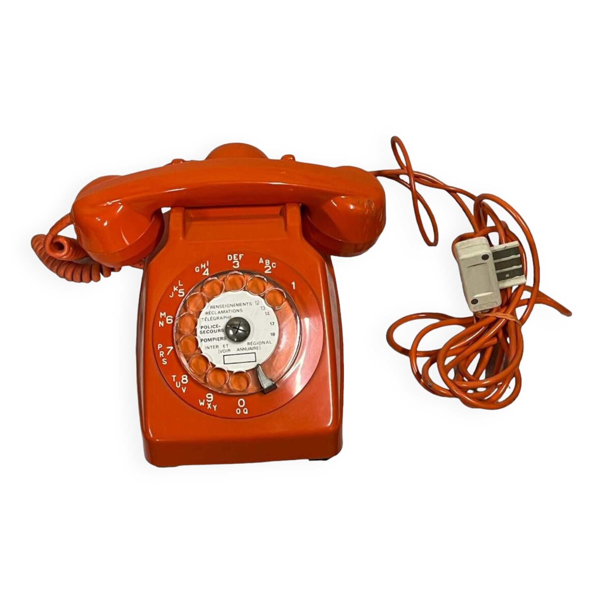 Vintage rotary telephone