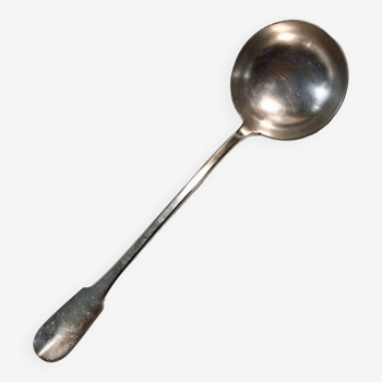 Small silver metal ladle - christofle