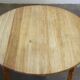 1960s vintage brutalist Danish extending oak dining table style Henning Kjærnulf