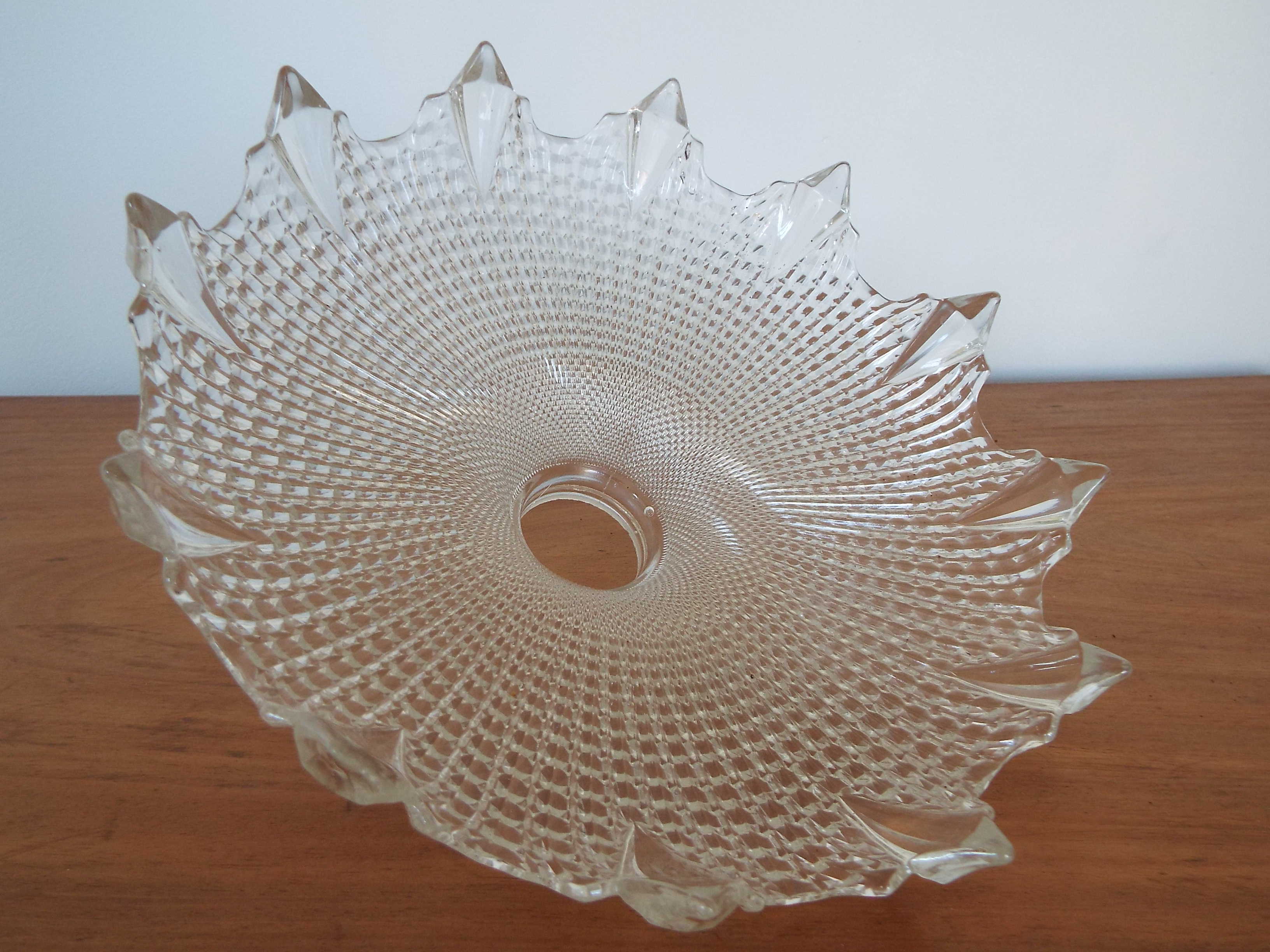 molded glass lampshade