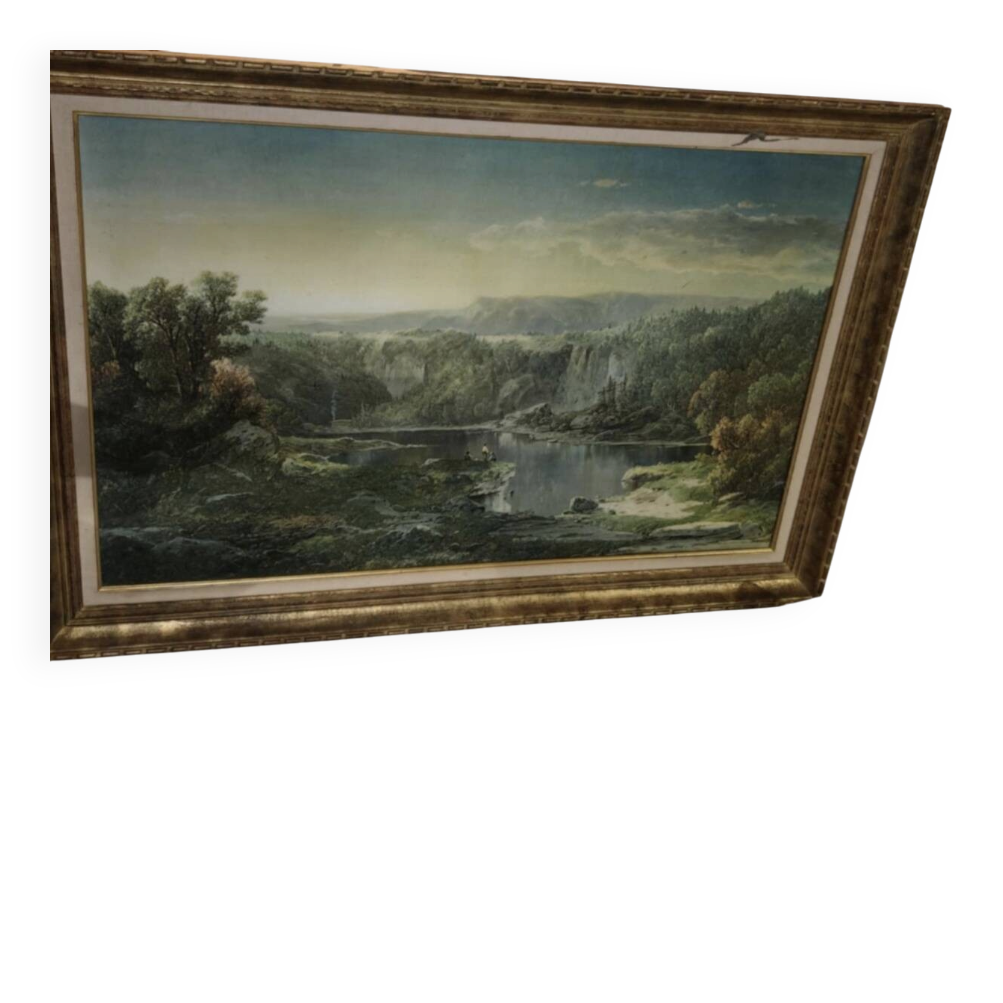 Exceptional Large Oil on Canvas XL Academy of Fine Arts