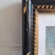 Painting signed on paper framed under glass