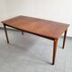 Table de repas scandinave 1960 en teck