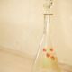 Legras (late 19th century) strawberry enamelled glass liqueur carafe.