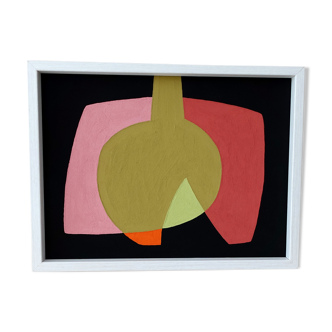 Small abstract painting