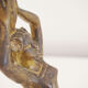 Pair of antique Mermaid candlesticks Art Nouveau