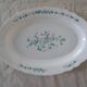 2 dishes veronica blue flowers Arcopal France 177102