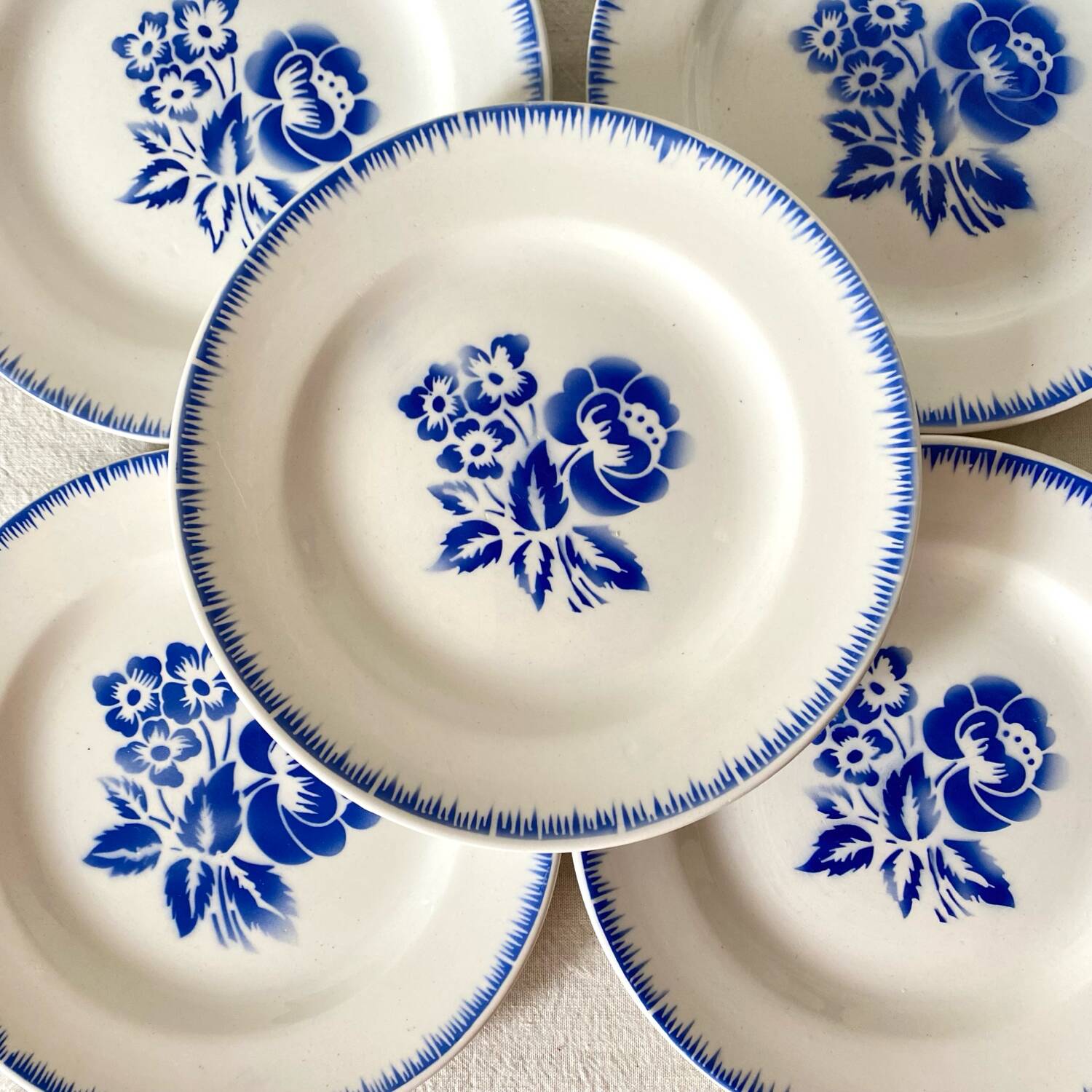 Dessert plates Digoin Simone